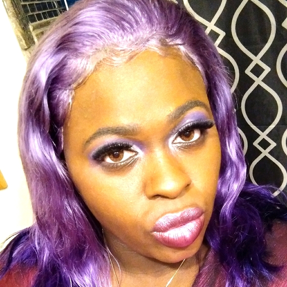 Other - Purple lace front wigs